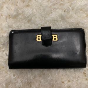 Bally Wallet Black Calf leather